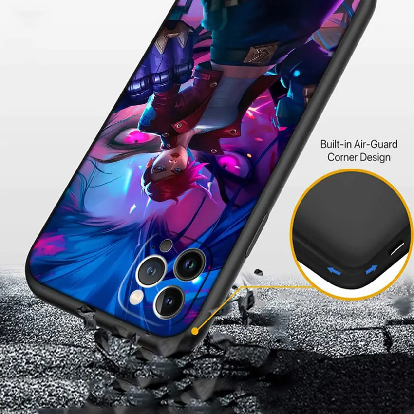 Arcane Jinx Illustrated Phone Case
