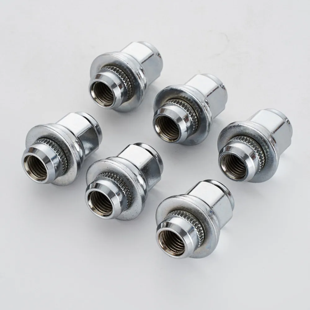 20-Pack 7/16-20 Chrome Bulge Acorn Lug Nuts – Fits Chevrolet Corvette, Conical 60° Seat