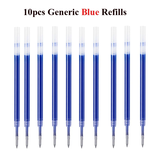 10 blue refills