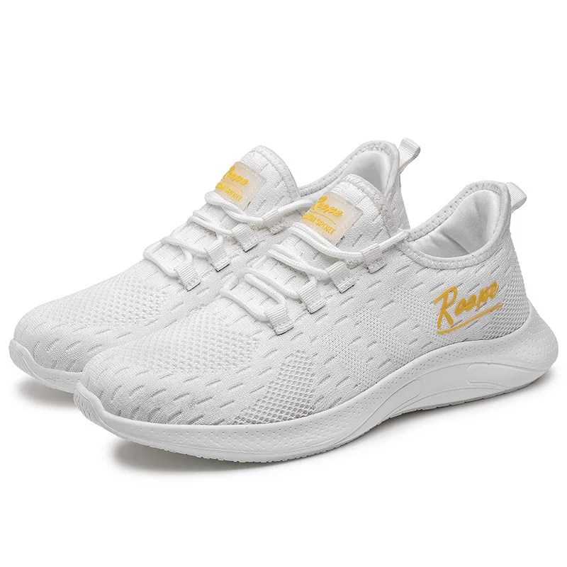 

Men Walking Shoes Lightweigh Sport Shoes Lace-up Casual Sneakers Mesh Breathable for Running Tennis Male