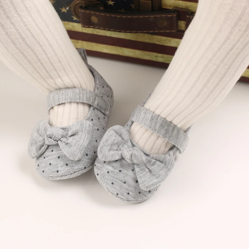 Newborn Baby Shoes Cute Princess Shoes Indoor Soft Soled Non-slip Cute Fashion Simple And Generous Baby