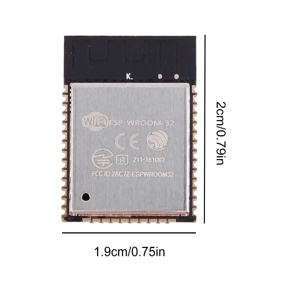 ESP-WROOM-32 와이파이 BT BLE MCU 모듈 홀 센서, 듀얼 코어 CPU 와이파이 무선 모듈, 스마트 전자 기기용 블루투스 호환