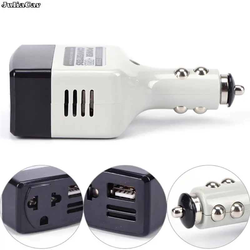 

DC 12/24 V to AC 220 V/USB 6 V Car Power Inverter Adapter Mobile Auto Power Car Charger Converter With USB Interface 1PC