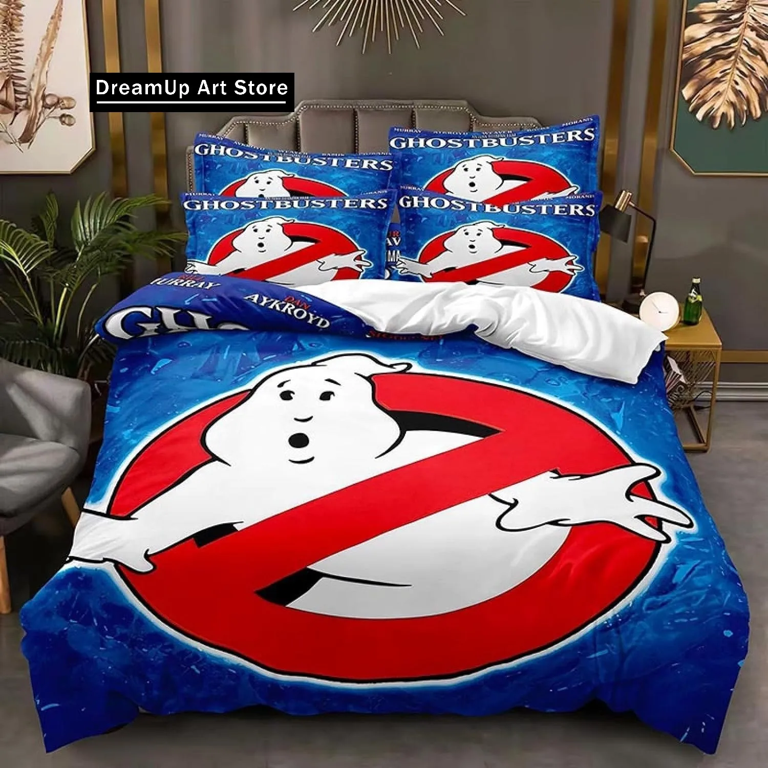 Ghostbusters Bedding Set 3D printed film characters Cover Duvet Single Twin Full Queen King Size Bed Set for Aldult Children - A 3