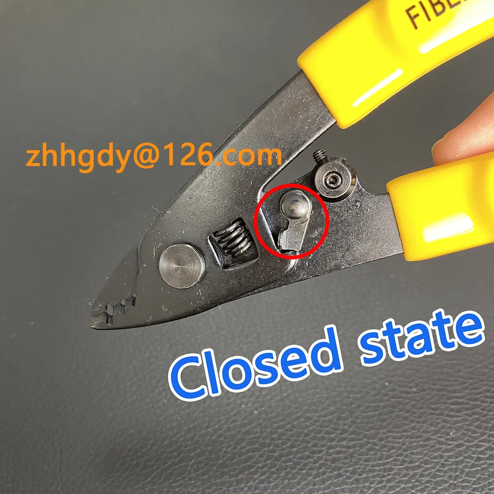 CFS-3 Fiber Optic Tool Stripper optical cable cold splicing and hot melting tools three-necked pliers CFS 3 Holes wire stripping