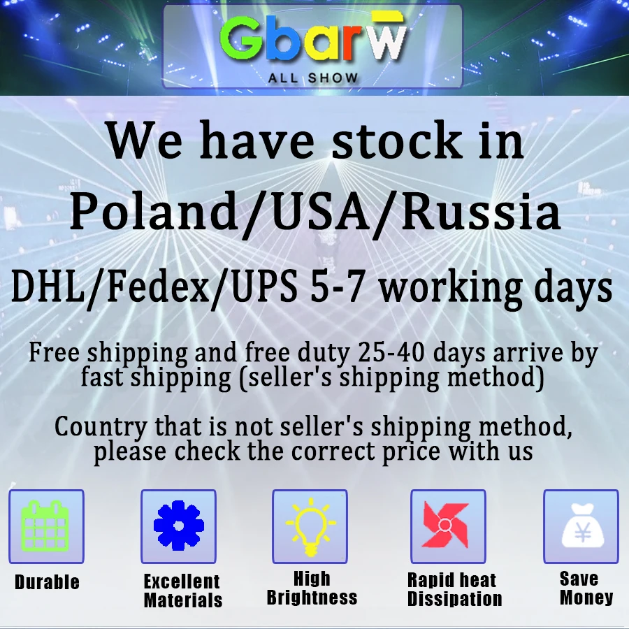 0 Tax 2Pcs 300W LED Moving Head Beam Spot Stage Effect Lighting For Dj Disco Night Club Wedding Events Sharpy DMX Sound Modes