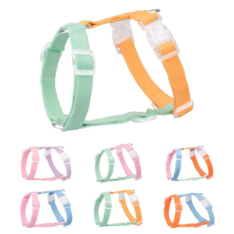 

Adjustable Dog Harness Leash Set Fashion Pet Harness Vest For Small Large Dogs French Bulldog Walking Lead Leash Pet Supplies