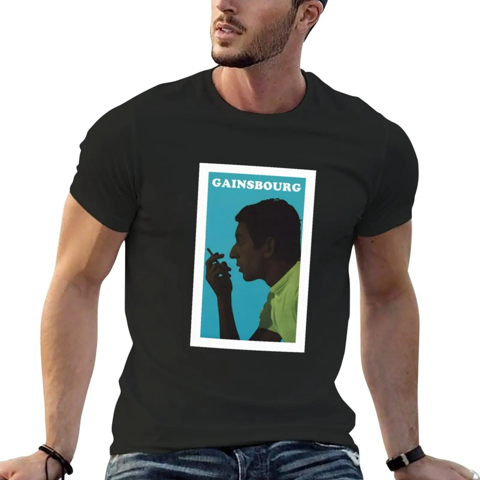 

Serge Gainsbourg essentiel T-Shirt anime clothes customs design your own Short sleeve tee anime t shirts anime shirts men
