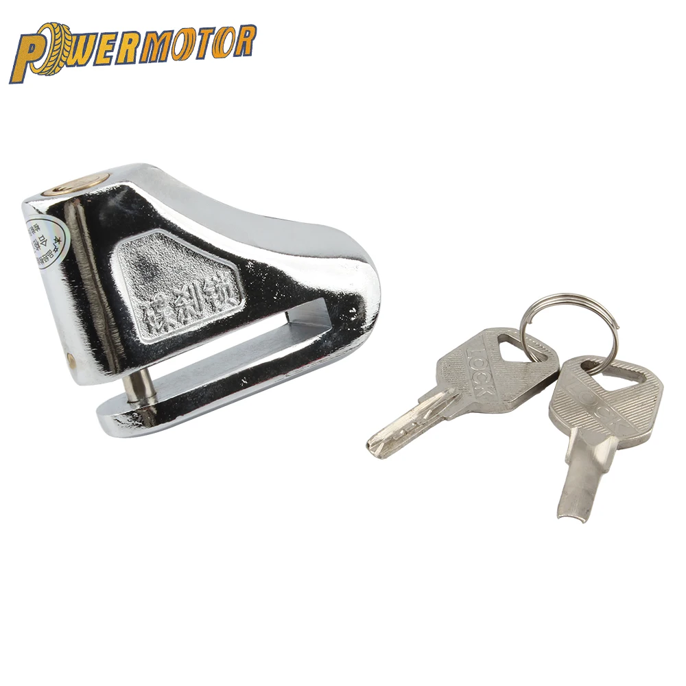 

Motorcycle Brake Disc Lock Anti-theft Stainless Steel Scooter Bike Motocross Electric Bike Accessories