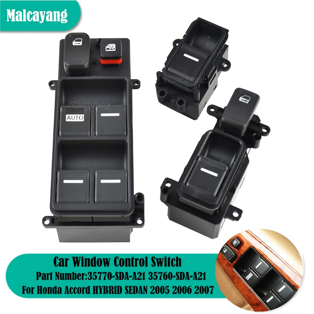 Auto Per Honda Accord 2003-2007 Muslimexayp Interruttore Di Controllo Alzacristallo Elettrico Principale Di Alta Qualità