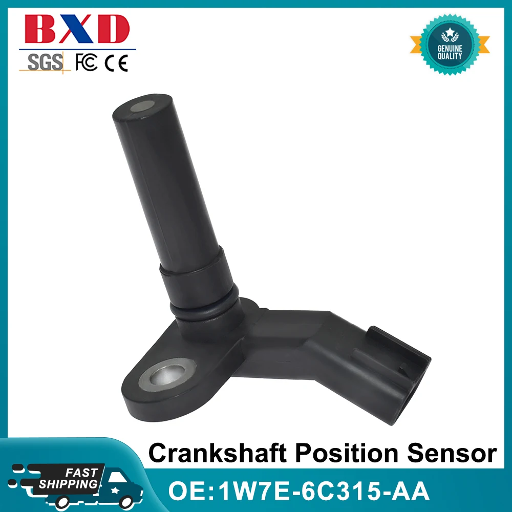 1PCS 1W7E-6C315-AA 1W7E6C315AA 5563511 Crankshaft Position Sensor for Ford-Crown-Victoria-Mustang-F150