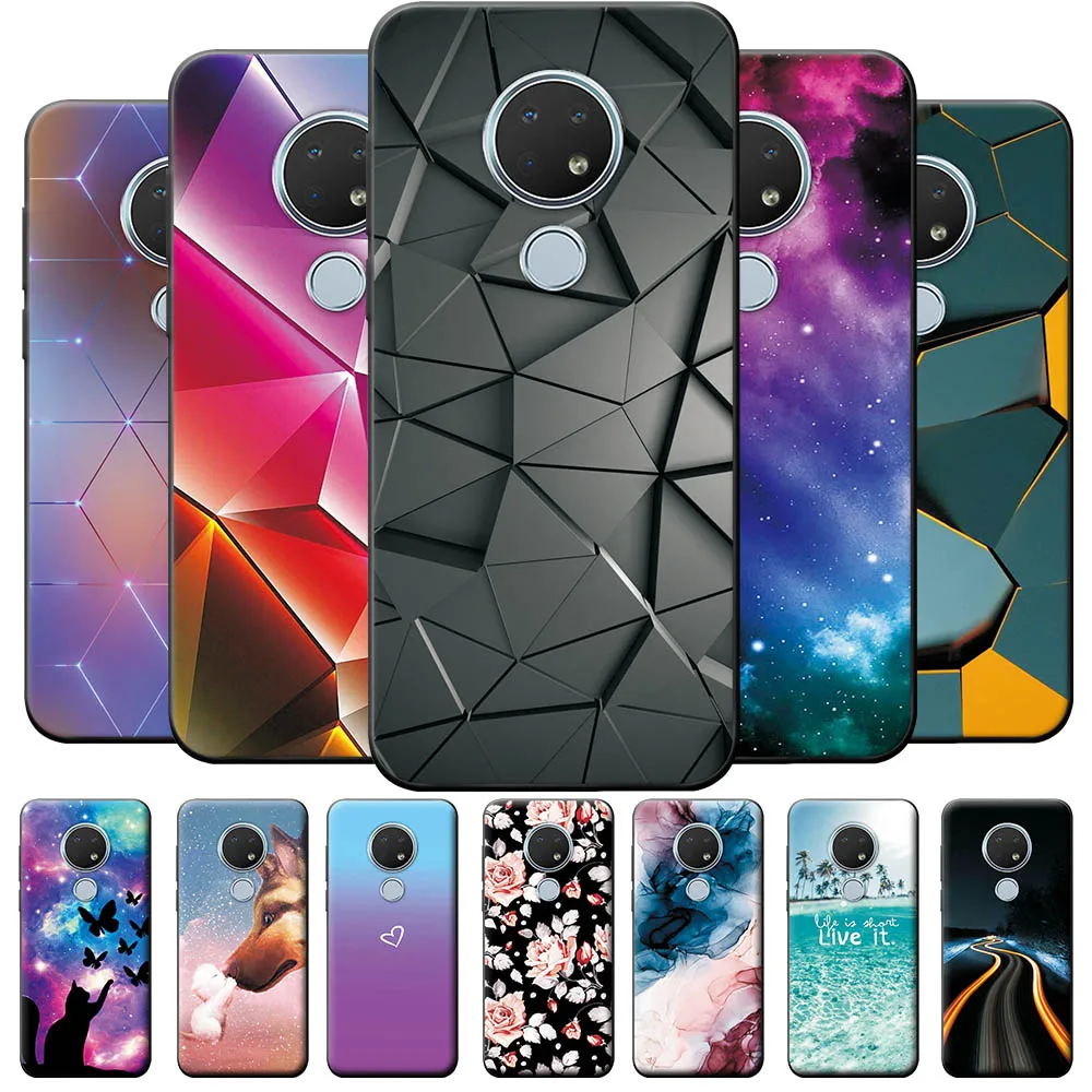 Per Nokia 7.2 Custodia Antiurto Custodia Per Telefono Per Nokia 6.2 7.2 Ta-1196 Ta-1181 Cover Posteriore In Silicone Per Nokia 3.4 Nokia 5.4 Nokia 1.4