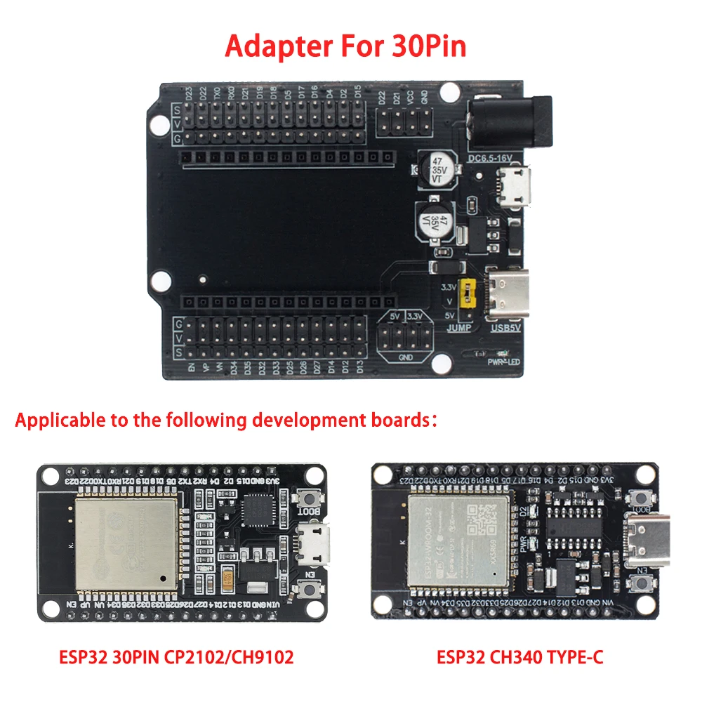 รูปสินค้า บอร์ดพัฒนา ESP32 WiFi + Bluetooth ประหยัดพลังงาน