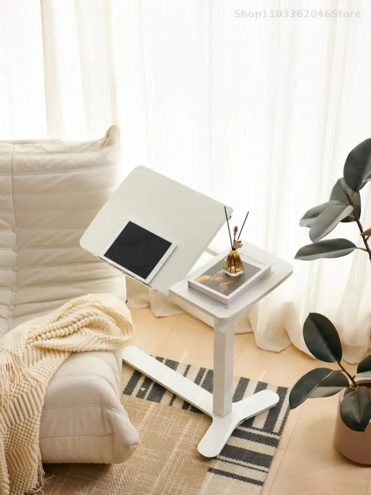 Bedside Table Movable Lifting Table Study Desk Living Room Sofa Side Lazy Household Notebook Small