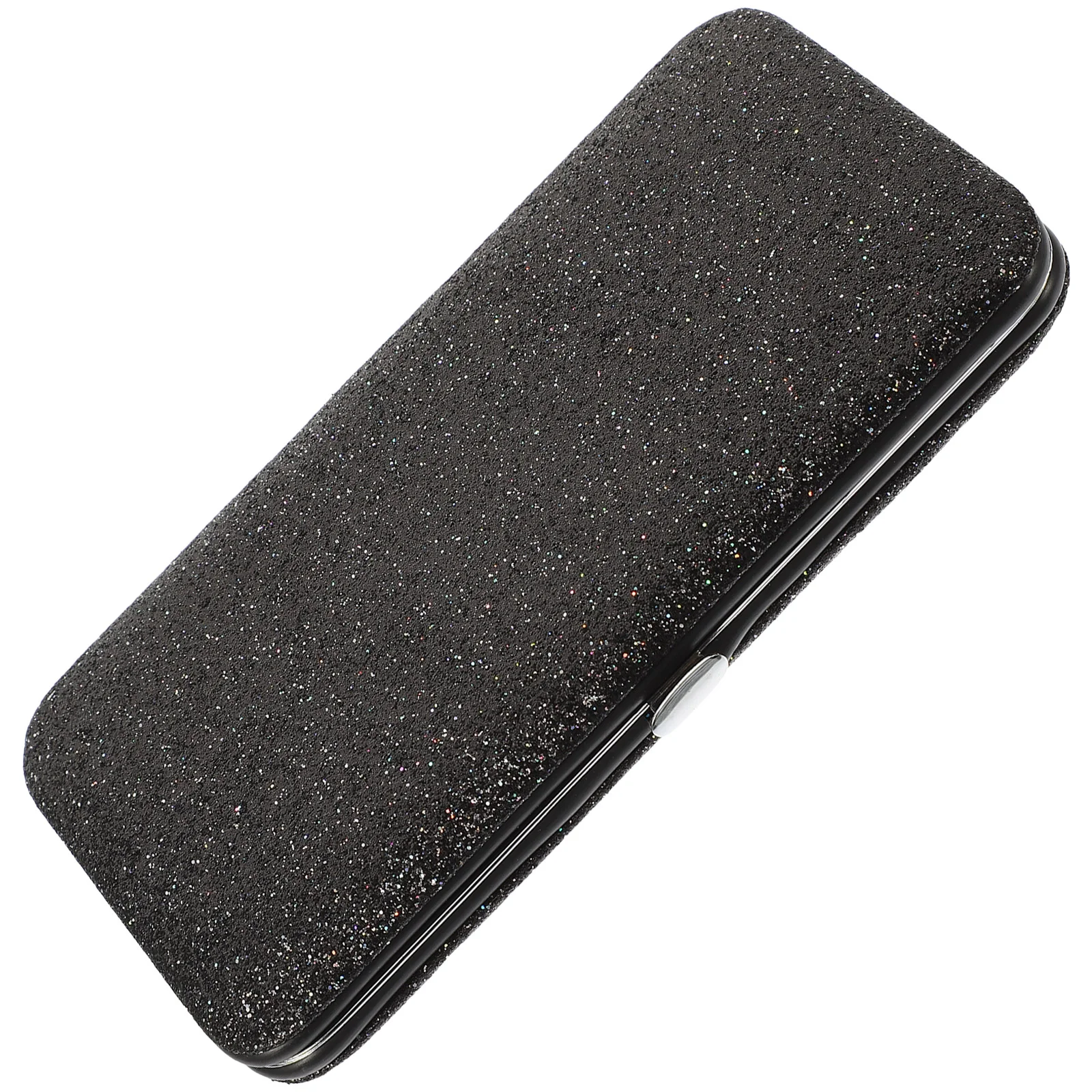 

Tweezers Storage Bag Container Pedicure Organizing Holder Makeup Accessories Iron Rubber Strip Eyelash