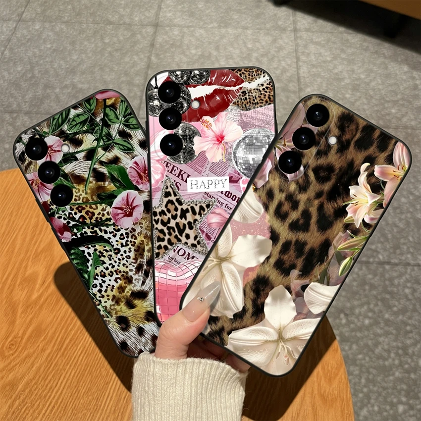 Abstract Art Pattern Soft Matte Silicone Phone Case - High-Quality Bumper Shell