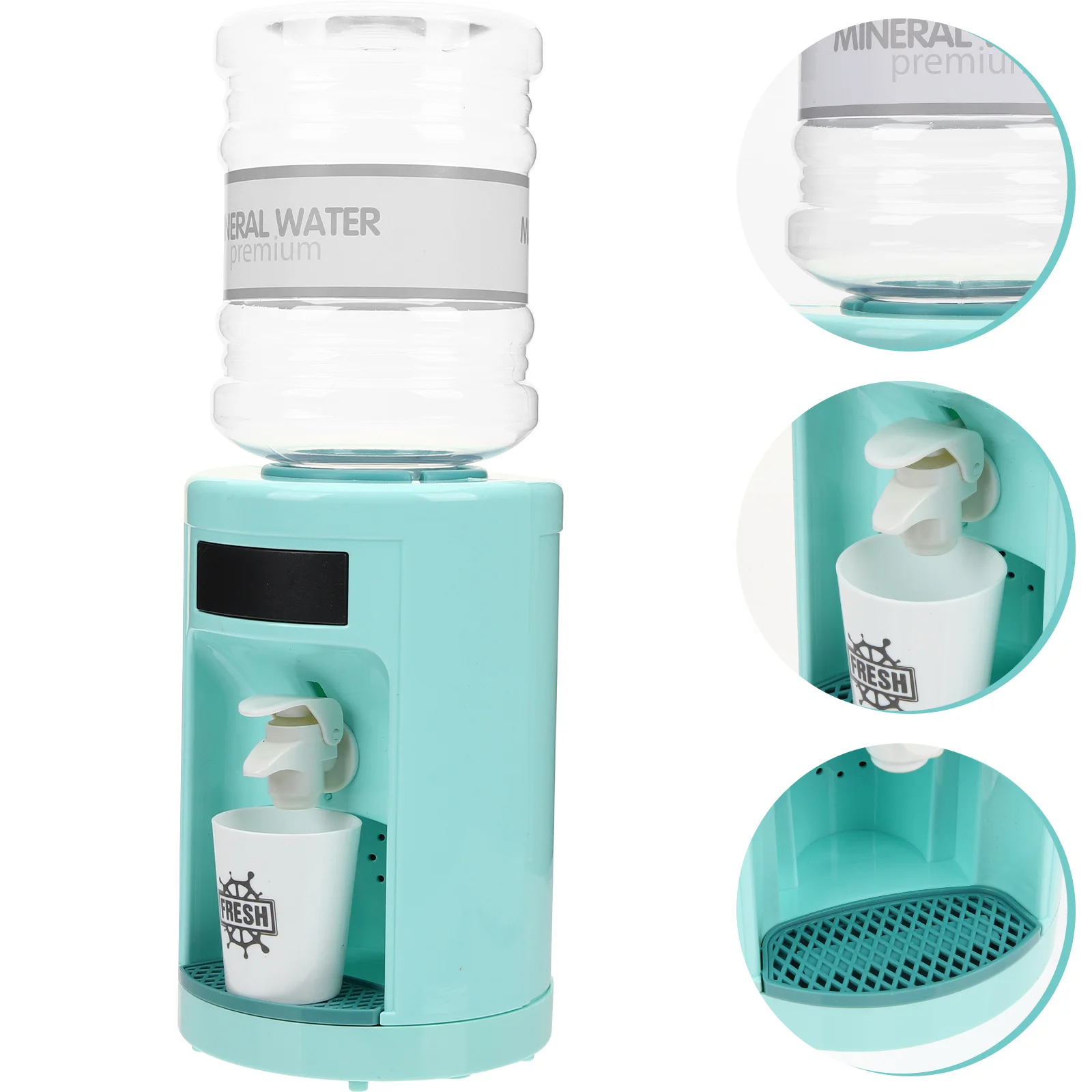

Water Dispenser Mini Machine Birthday Gift for Kids Kitchen Game Toy Toys Miniature Drinking Fountains Plastic Child