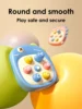1pcs Mini Whack-a-Mole Hand-eye Coordination Educational Toy Random Color Children's Pinch Finger Decompression Toy 6