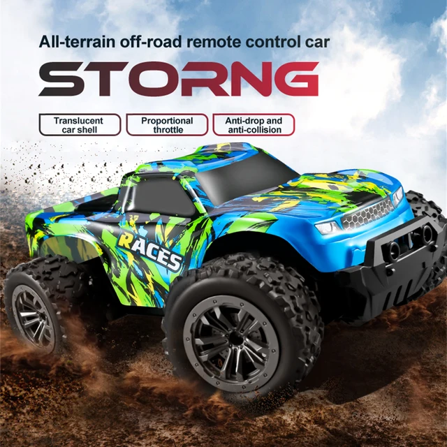 1/20 Fernbedienung RC Auto Hobby Grade Alle Gelände Off-Road Schnelle RC  Lkw RC Auto Für Kinder Erwachsene mit 2 Batterien Für Jungen - AliExpress