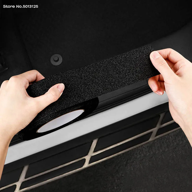 

Car Door Sill Cover Strip Threshold Guard Strip Stickers Plate Anti-Kick Protector for Hyundai I30 Creta Accent Solaris 2022