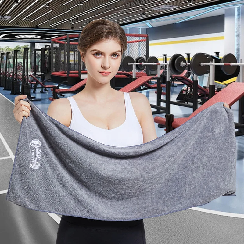 42x95CM Microfiber Yoga Exercise Swimming Fitness Towel Beach Running Home Towel Gym Equipment Sweat Pad Towel 2