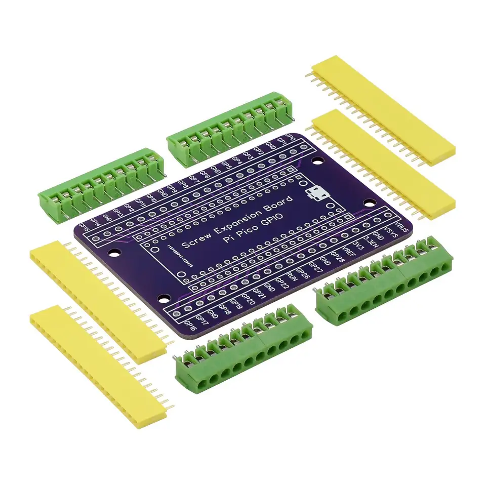 Raspberry Pi Pico Expansion Board GPIO Breakout Extension Adapter Onboard Male and Female Pins for Pico image 6