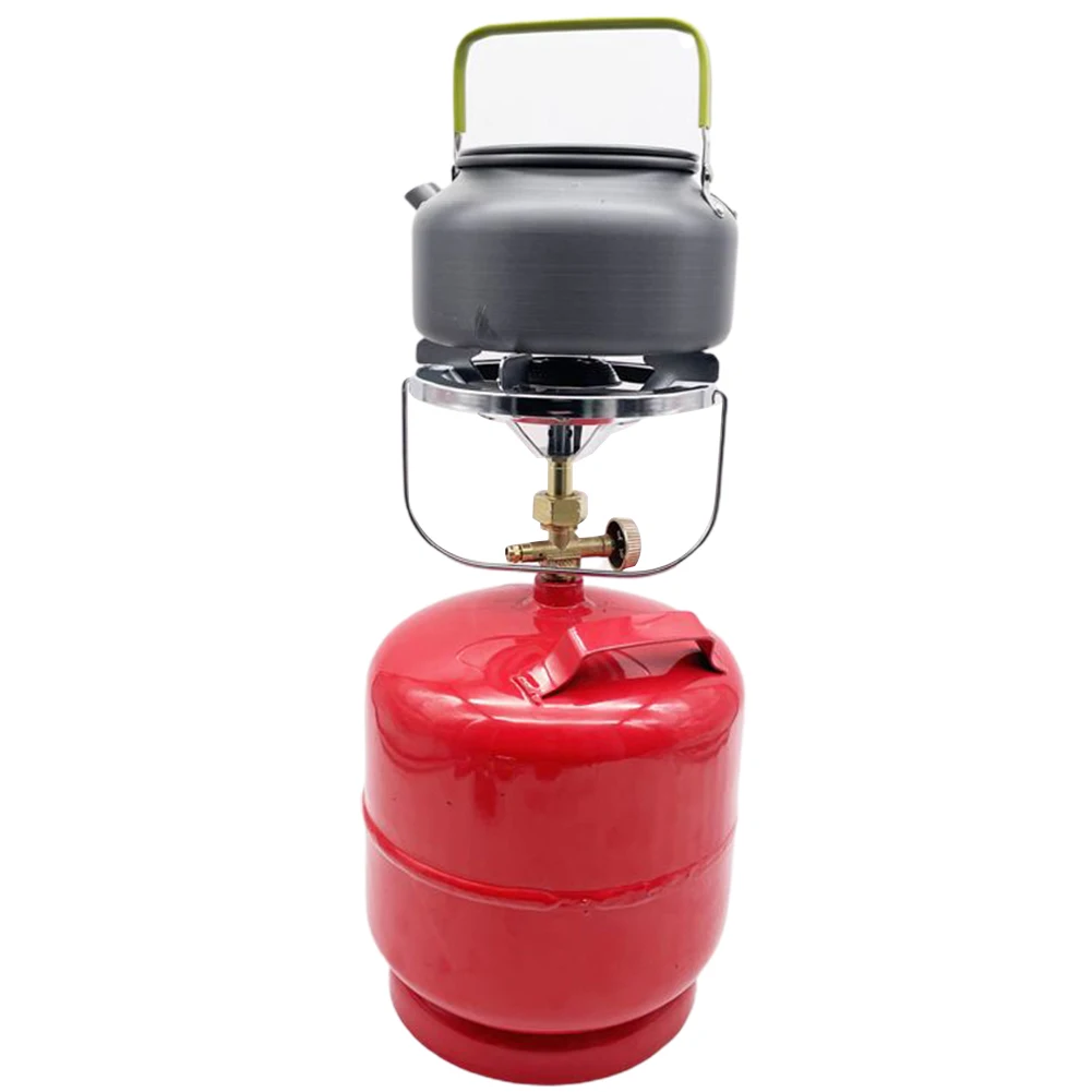 

Part Furnace Head High Strength With Handle Burner Camping Stove Cooker Copper Corrosion Resistance Liquefied Gas Outdoor