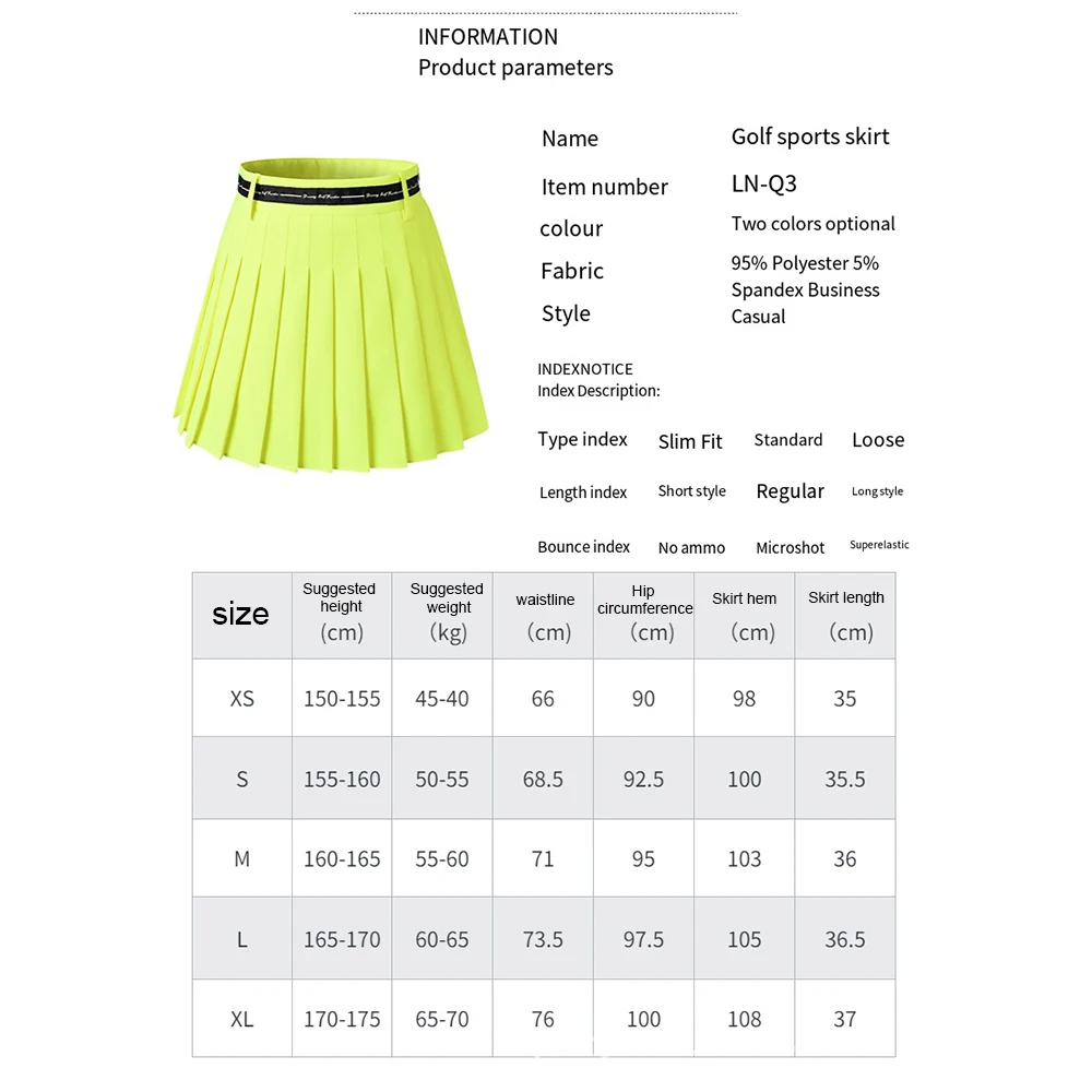 Women Thin Breathable High Waist Double Layer Pleated Short Skirt Sports Golf Wear Tennis Gym Fitness Soft Workout Clothing 골프치마 sports skirt pleated mini skirt