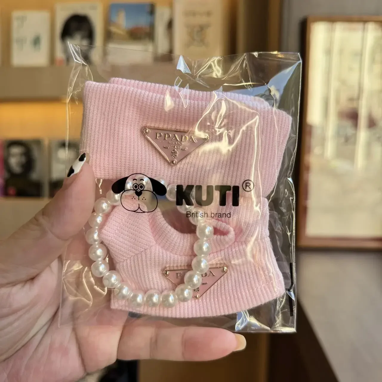 Conjunto de punto Labubu