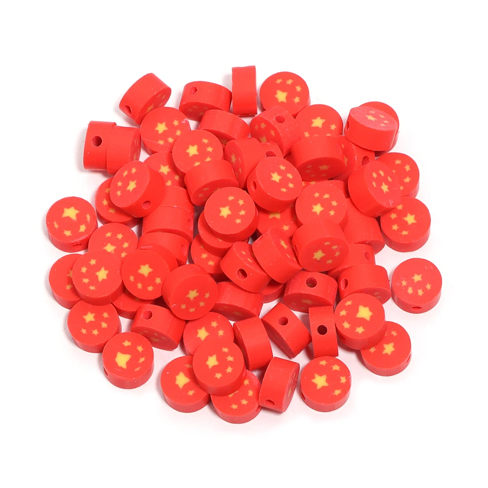 200 Perline Colorate In Polimero – Miste 20 Colori, Rotonde 8-9 Mm – Per Braccialetti, Collane E Creazioni Fai Da Te - 6
