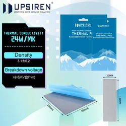 Upsiren High - Performance Thermal Conductive Silicone Pad for Efficient Cooling (Thickness 2.0mm)