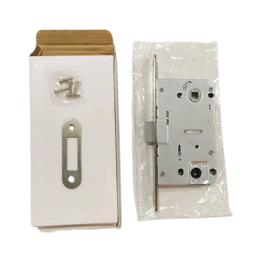 BBDHOME Mortise Lock Body 96*50mm WC Euro PVC Latch With Striker Security Anti-theft Bathroom Apartment Door Repair Parts Israel door lock