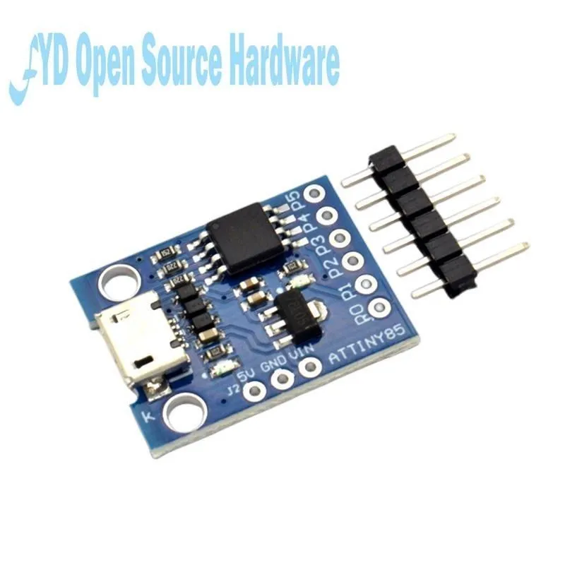 Digispark Kickstarter Micro Scheda di sviluppo Modulo ATTINY85/TINY85 per Arduino IIC I2C USB Digispark Kickstarter Micro Scheda di sviluppo Modulo ATTINY85/TINY85 per Arduino IIC I2C USB