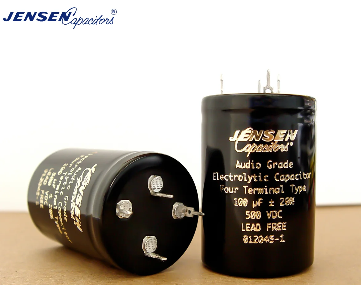 1pcs/lot Denmark Jensen 100uf 500v 35X50MM quadrupole balanced Electrolytic capacitor original handicraft free shipping 1pcs lot denmark jensen 500uf 500v 50x80mm electrolytic capacitor original handicraft free shipping