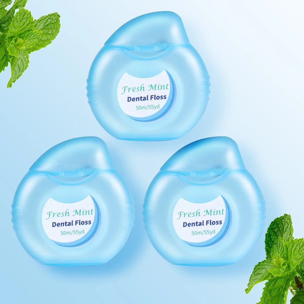 3PCS - Mint Floss Roll - Multiple Style Options - Oral Cleaning interdental floss roll 6