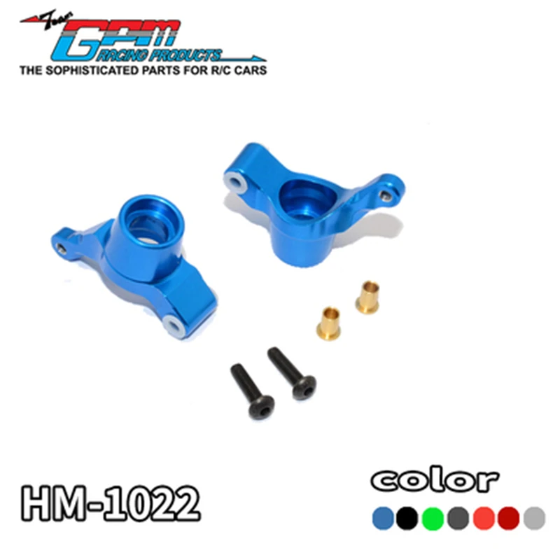 Tamiya TT-02 Upgrade Onderdelen Aluminium Rear Knuckle Arm - 1Pr Red