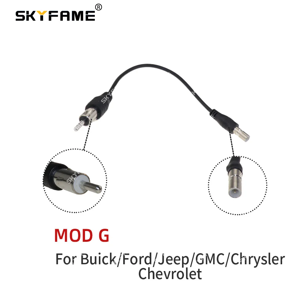 Car Stereo Accessories Car Radio FM AM Antenna Converter Adapter Extended Line Plug