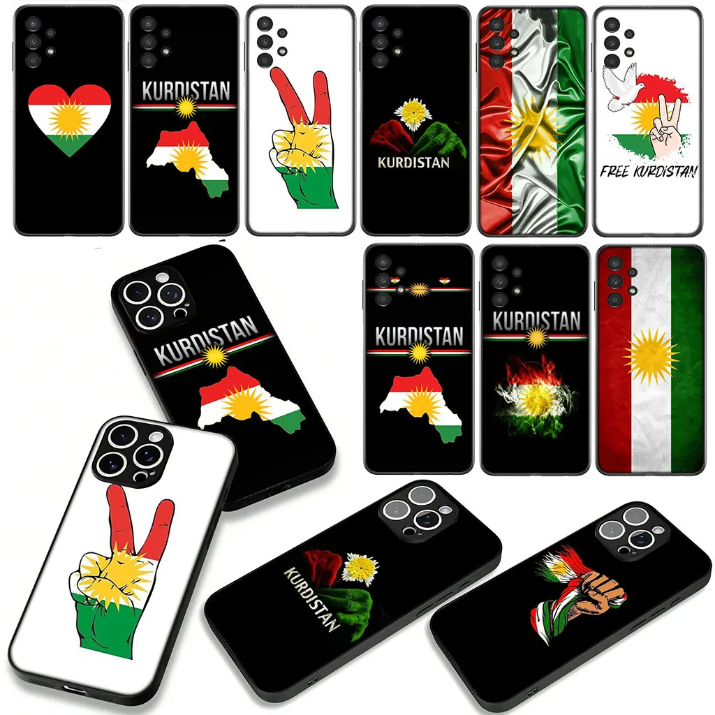 Kurdistan Flag Phone Case Cover