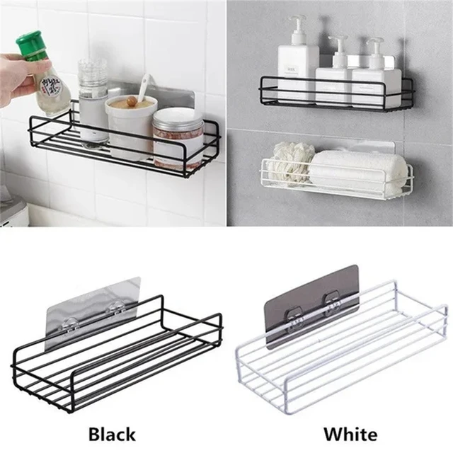 Estante De Almacenamiento Para Ducha, Soporte De Acero Inoxidable Para  Champú, Cosméticos, Para Baño, Soporte Para Gel De Ducha, Q84d - Estantes  Del Cuarto De Baño - AliExpress