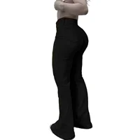 Black plus Size Women's Slim Fit Elastic Denim Jeans Casual Fashion Tight Ladies' Denim Pants Comfortable Stretchy Casual Wear - Image 5