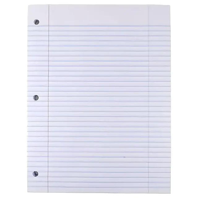 Wide Rule Filler Paper Notebook 2