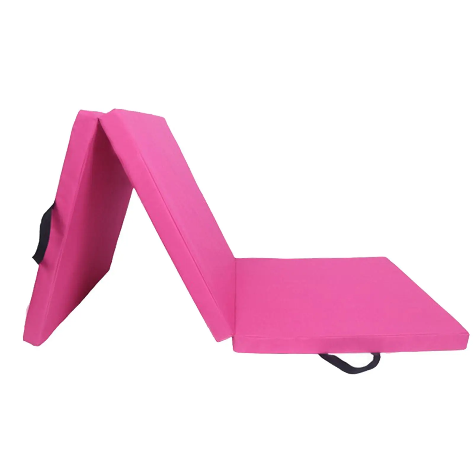 Three Fold Folding Thick Exercise Mat Yoga Pad for Stretching Training Fitness