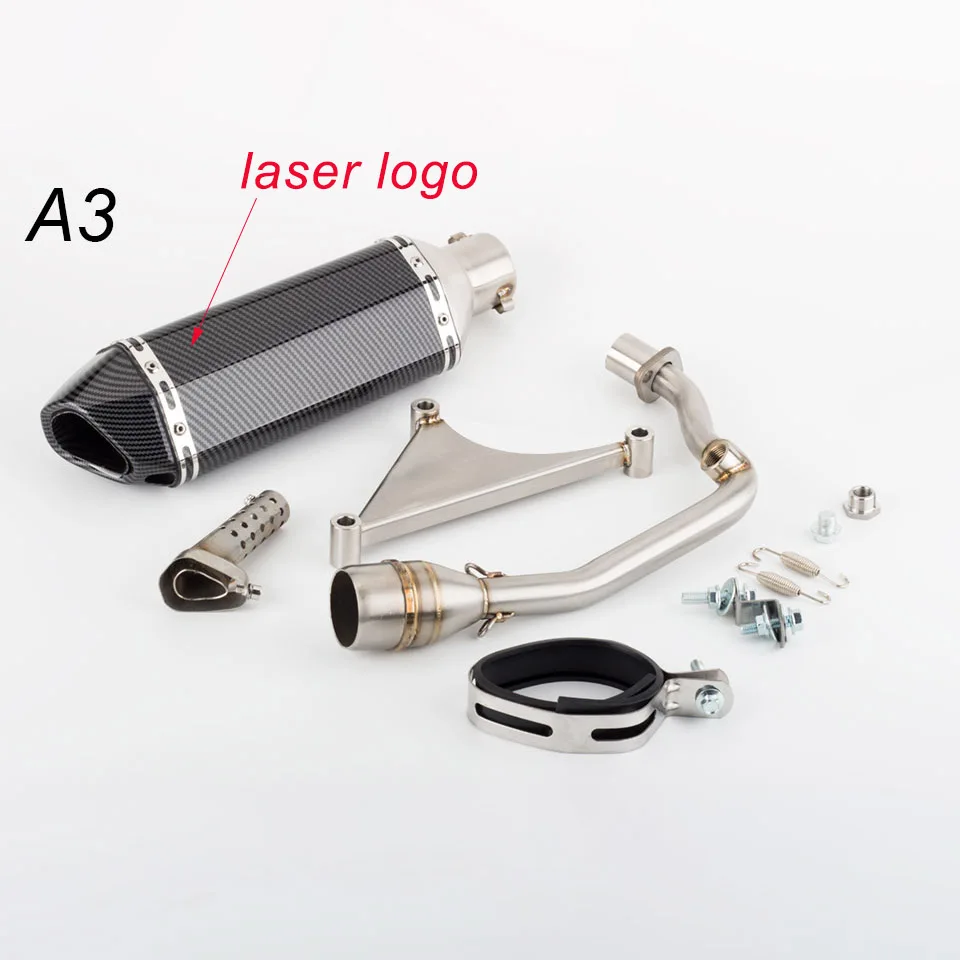 Motorcycle sprint Exhaust Muffler Link Pipe full system for Vespa For Sprint 150ie 125ie 3V For Primavera 150ie 125ie -
