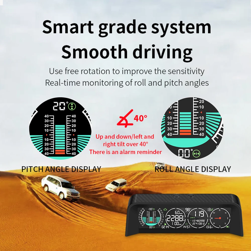 HD X92 ڵ GPS OBD HUD  ÷ ӵ  ġ   ð  Ÿڹ,  ħ, ˶ 4  
