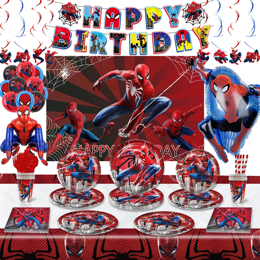 Spiderman Birthday Party Decorations Spiderman Birthday Party