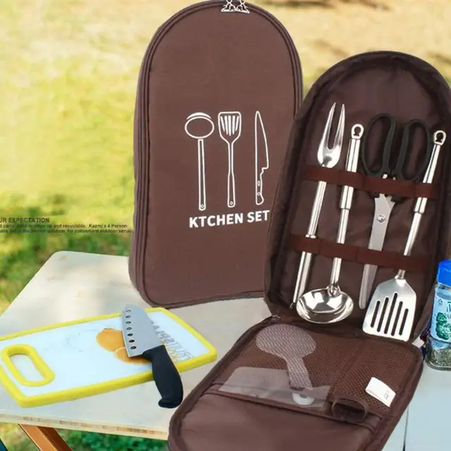 Outdoor Camping Bag Cooking Utensil 3