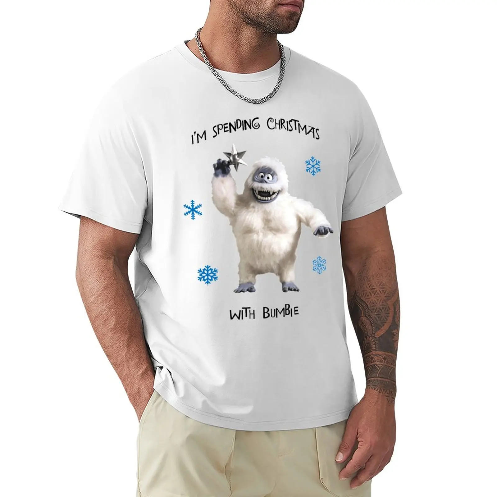 

Bumble for Christmas T-Shirt anime clothes custom t shirt graphic t shirt t shirt man funny t shirts for men