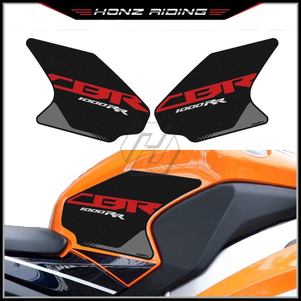 For Honda CBR 1000RR 2012-2016 Sticker Motorcycle Accessorie Side Tank Pad Protection Knee Grip Traction for honda cbr 1000rr 2012 2016 sticker motorcycle accessorie side tank pad protection knee grip traction