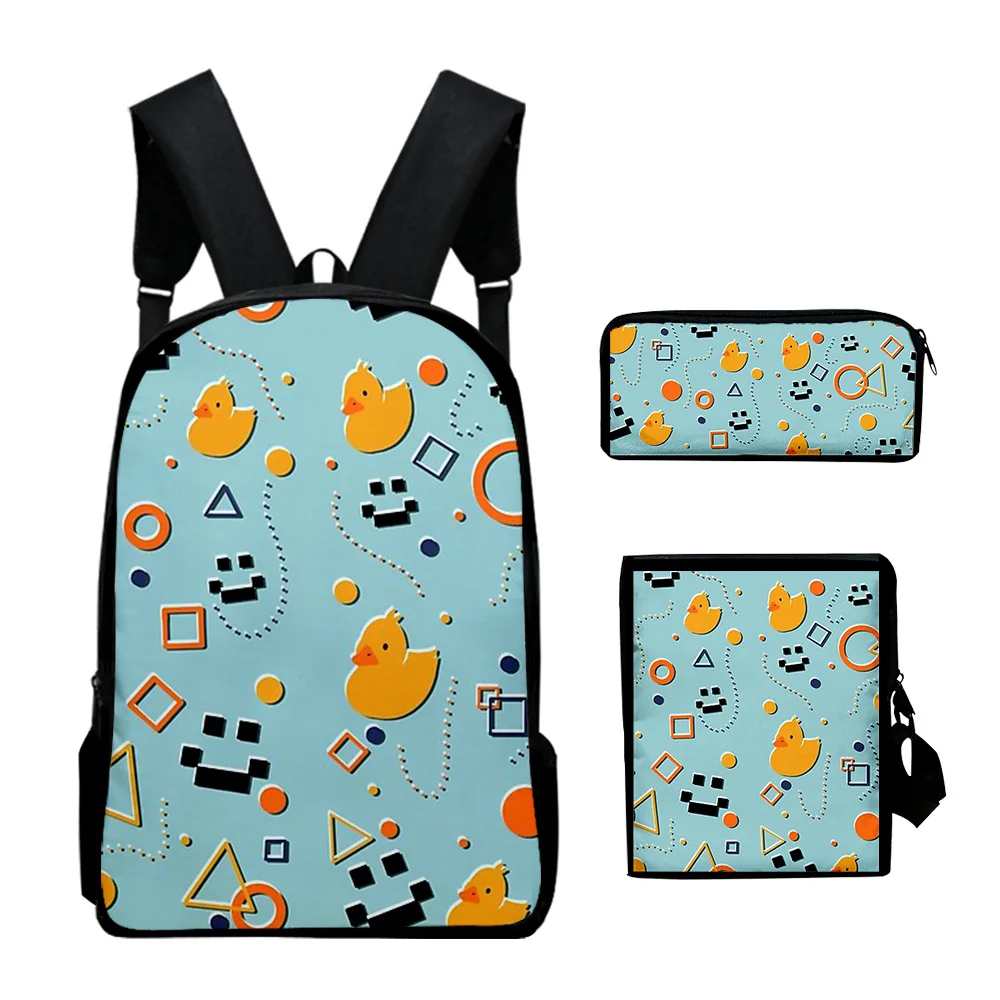 Hip Hop Youthful dreamteam 3D Print 3pcs/Set Student Travel bags Laptop Daypack Backpack Shoulder Bag Pencil Case