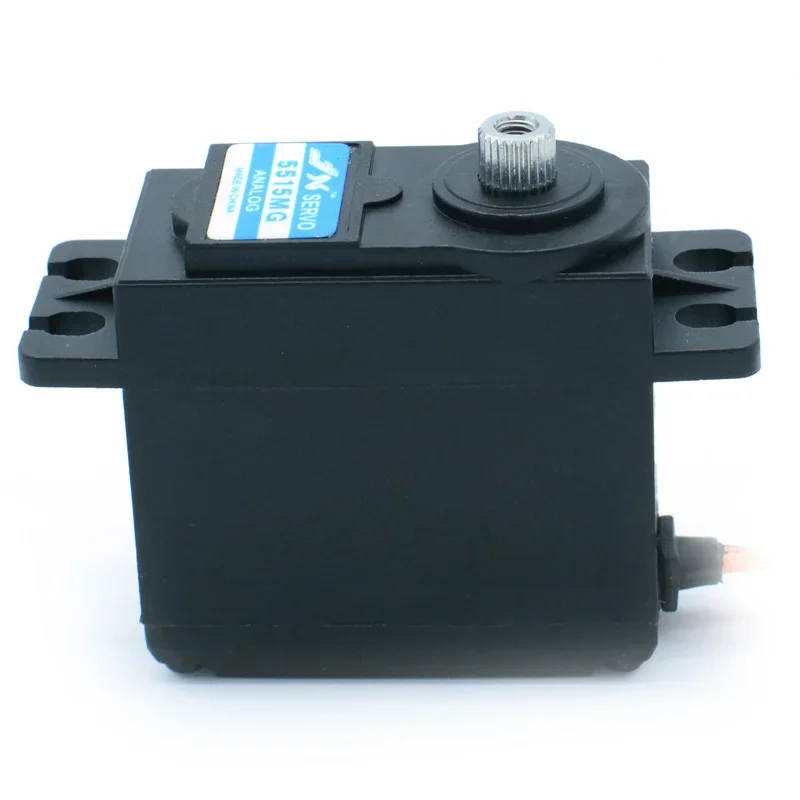 JX 서보 PS-5515MG 고정밀 스티어링 메탈 기어 아날로그 표준 서보, 1:8 1:10 RC 자동차 비행기 부품용, 15kg